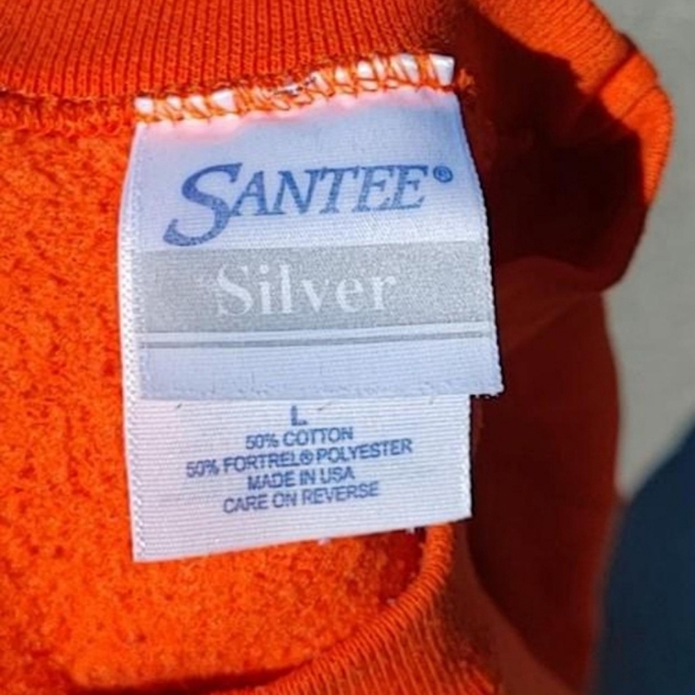 Vtg 1990s NCAA Syracuse Orangemen Made in USA Crew Neck Sweatshirt (L) - Picture 4 of 9